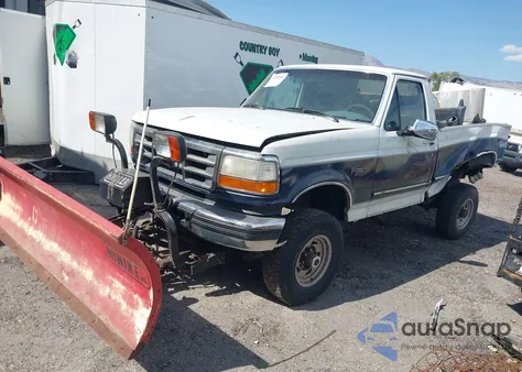 1993 Ford F350 из США, поврежденный, VIN 2FTHF36MXPCB32344